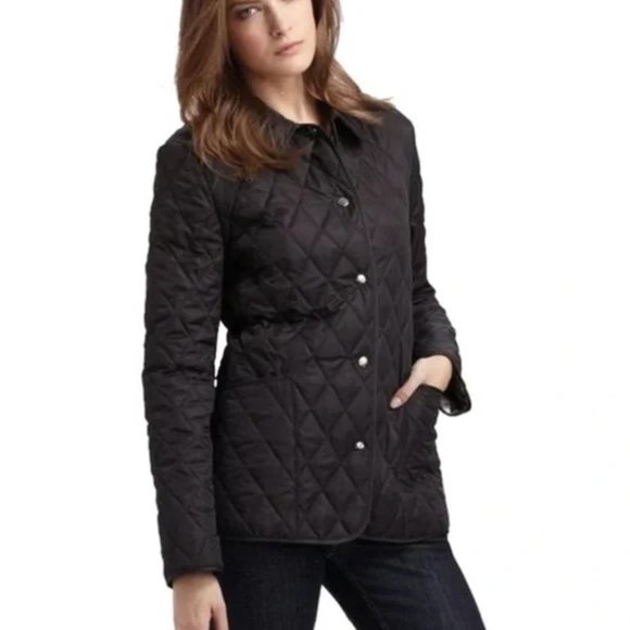 Burberry London Constance Quilted Snap Front Jacket - Picture 15 of 15